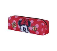Disney Minni Mouse Class-Astuccio Quadrato FAN 2.2, Rosa, 22 x 9 cm