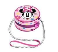 Disney Minni Mouse Frozen 2 Mini Borsa a Catena Rotonda, 9 x 9 cm, Rosa Floral