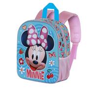 Disney Minni Mouse Happiness-Zainetto 3D Elite, Blu, 25 x 30 cm, Capacità 7 L
