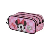 Disney Minni Mouse Journey-Astuccio Trick FAN 2.2, Rosa, 23 x 11 cm
