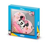Disney Minni Mouse Muffin-Diario Cuore + Penna, Rosa