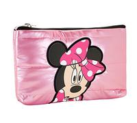 Disney Minni Mouse Shoes-Astuccio Piatto Padding, Rosa, 22 x 14 cm