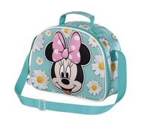 Disney Minni Mouse Spring-Porta Merenda 3D, Blu, 25.5 x 20 cm