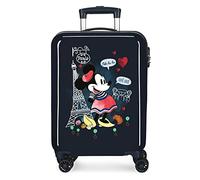 Disney Minnie Around The World, Bagagli Per Bambina, Blu Navy, 38x55x20 cms
