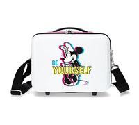 Disney Minnie Be Yourself - Traits Zaino portaon carrello Bianco 29x21x15 cms ABS