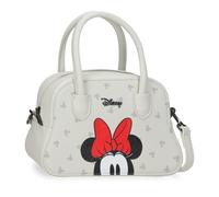 Disney Bowlogue Minnie Borsa, Taglia unica, Beige, Taglia unica per tutti, Borsa
