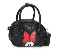 Disney Bowlogue Minnie Borsa a tracolla, taglia unica, Nero, Taglia unica per tutti, Borsa a tracolla