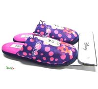 DISNEY MINNIE ciabatte pantofole DE FONSECA donna invernali tessuto ROMA I W 680