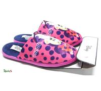 DISNEY MINNIE ciabatte pantofole DE FONSECA donna invernali tessuto ROMA I W 680