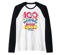 Disney Minnie & Daisy 100 Magical Days of School 100th Day Maglia con Maniche Raglan
