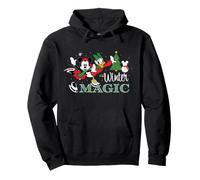 Disney Minnie & Daisy Christmas Winter Magic Holiday Skating Felpa con Cappuccio