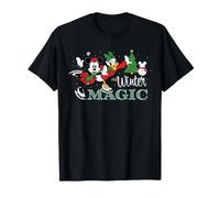 Disney Minnie & Daisy Christmas Winter Magic Holiday Skating Maglietta