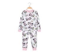 Disney Minnie e Paperina pigiama lungo da bambina in cotone - bianco