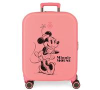 TROLLEY DA VIAGGIO MINNIE DISNEY 100 ANNIVERSARIO 55 CM VALIGIA IN ABS - 3668822