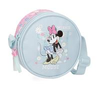 Disney Minnie Happy Astuccio scolastico, astuccio infafntil, realizzato in poliestere, triplo scomparto per migliorare l'organizzazione, dimensione ideale da portare nello zaino, con maniglia laterale