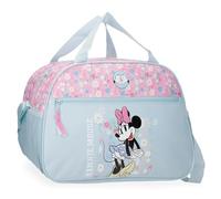 Disney Minnie Happy Zaino per bambini, zaino scolastico, realizzato in poliestere, tasche laterali, spalline larghe regolabili, maniglia superiore per appenderla, sistema magic Fix., Zaino da viaggio
