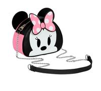 Disney Minni Mouse M-Borsa a Tracolla Heady, Rosa, 20.5 x 15 cm