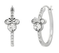 Disney Minnie Hoop Orecchini Silver Peers Hardy