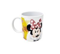 Disney Minnie I Love Summer Tazza da Thè Mug in Ceramica per Colazione Merende Lavabile in Lavastoviglie 36cl