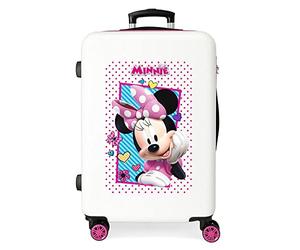 Disney Minnie Joy Trolley cabina Multicolore 34x55x20 cms Rigida ABS Chiusura a combinazione numerica 34L 2,6Kgs 4 doppie ruote Bagaglio a mano