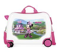 Disney Minnie Joyfull Valigia per bambini Multicolore 50x38x20 cms Rigida ABS Chiusura a combinazione numerica 34L 2,1Kgs 4 Ruote Bagaglio a mano
