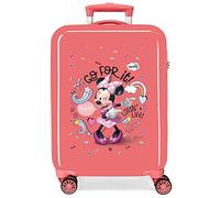 Disney Minnie Lovin Life Valigia da cabina rosa 38 x 55 x 20 cm rigida ABS chius