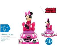 Lampada da Comodino Led 3D Disney Frozen Elsa Multicolor