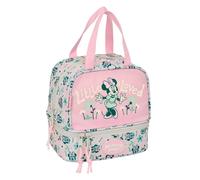 MINNIE MOUSE MINTY - Portamerienda, Portatodo, qualità e massima resistenza, porta cibo, ricreazione, spuntino e colazione, 20 x 15 x 20 cm