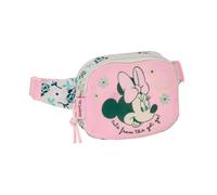 MINNIE MOUSE MINTY - Marsupio per bambini, ideale per giovani e bambini di diverse età, comodo e versatile, qualità e resistenza, 14 x 4 x 11 cm
