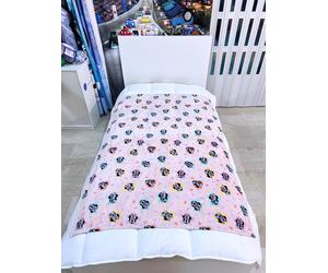 Disney Minnie Morbida Coperta Plaid in Pile di Corallo 110x150cm Lettino Culla