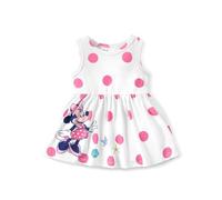Disney Minnie Mouse - Abito da bambina con leopardo e tessuto a rete, 3-10 anni, Minnie Mouse rosa, 4-5 Anni
