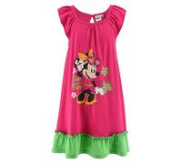 Disney Minnie Mouse Abito per Ragazze, Abito a Maniche Corte per Ragazza, Design 'Sun And Fun' Abito Minnie Topolino, Regalo per Bambina, Taglia 6 Anni | Rosa