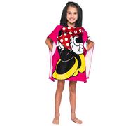 Disney Minnie Mouse Asciugamano con cappuccio Poncho Bagno Spiaggia Ragazze