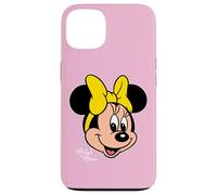 Disney Minnie Mouse Big Face Forward Character Trip Matching Custodia per iPhone 13