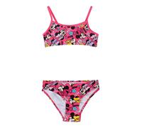 Disney Minnie Mouse bikini da bambina con fascia e slip - corallo