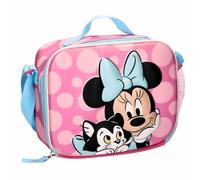 Disney Minnie Mouse Borsa Termica Porta Pranzo 3D EVA per Bambini | Porta Pranzo Termico Riutilizzabile | Borsa Pranzo per Scuola | Borsa Leggera per Scuola, Viaggi e Picnic