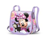 Disney 17 x 16 cm, Borsa a Tracolla Muffin Mini Girl's, Minnie Mouse Lilla, One Size
