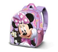 Disney Minnie Mouse Cat-Zainetto 3D Elite, Lilla, 25 x 30 cm, Capacità 7 L