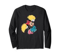Disney Minnie Mouse Cheer Team Cheerleading Competition Maglia a Manica