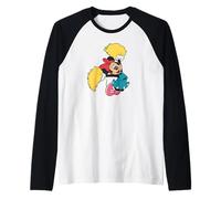 Disney Minnie Mouse Cheer Team Cheerleading Competition Maglia con Maniche Raglan