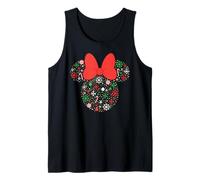 Disney Minnie Mouse Christmas Holiday Festive Filled Icon Canotta