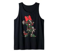 Disney Minnie Mouse Christmas Holiday Icon Filled Silhouette Canotta