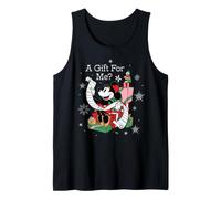 Disney Minnie Mouse Christmas List "A Gift for Me?" Holiday Canotta