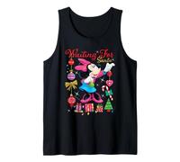 Disney Minnie Mouse Christmas Waiting for Santa Holiday Canotta