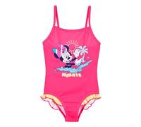 Disney Minnie Mouse Costume da bagno da ragazza | piccoli regali per bambini | costume da bagno Mickey Mouse | costume intero | vacanza must-have | bikini | nuoto (DE/NL/SE/PL, numerico, 128, regolare