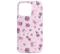 Disney Minnie Mouse Cute Pink Spring Sweetness Pattern Custodia per iPhone 15 Pro Max