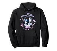Disney Minnie Mouse & Daisy Duck Friend Heart Coquette Style Felpa con Cappuccio