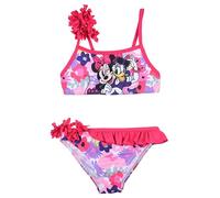 Disney Minnie Mouse e Daisy Bikini per Bambine, Costume da Bagno Estivo Due Pezzi per Bambina, Taglie 3 a 8 Anni
