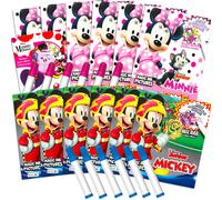 Disney Minnie Mouse e Topolino Imagine Ink - Set di libri da colorare per bambine e bambini ~ Confezione da 12 libri da colorare antimacchia con