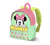 Disney Minnie Mouse Fluor-Zainetto Prescolare Joy, Verde, 22 x 27 cm, Capacità 5 L